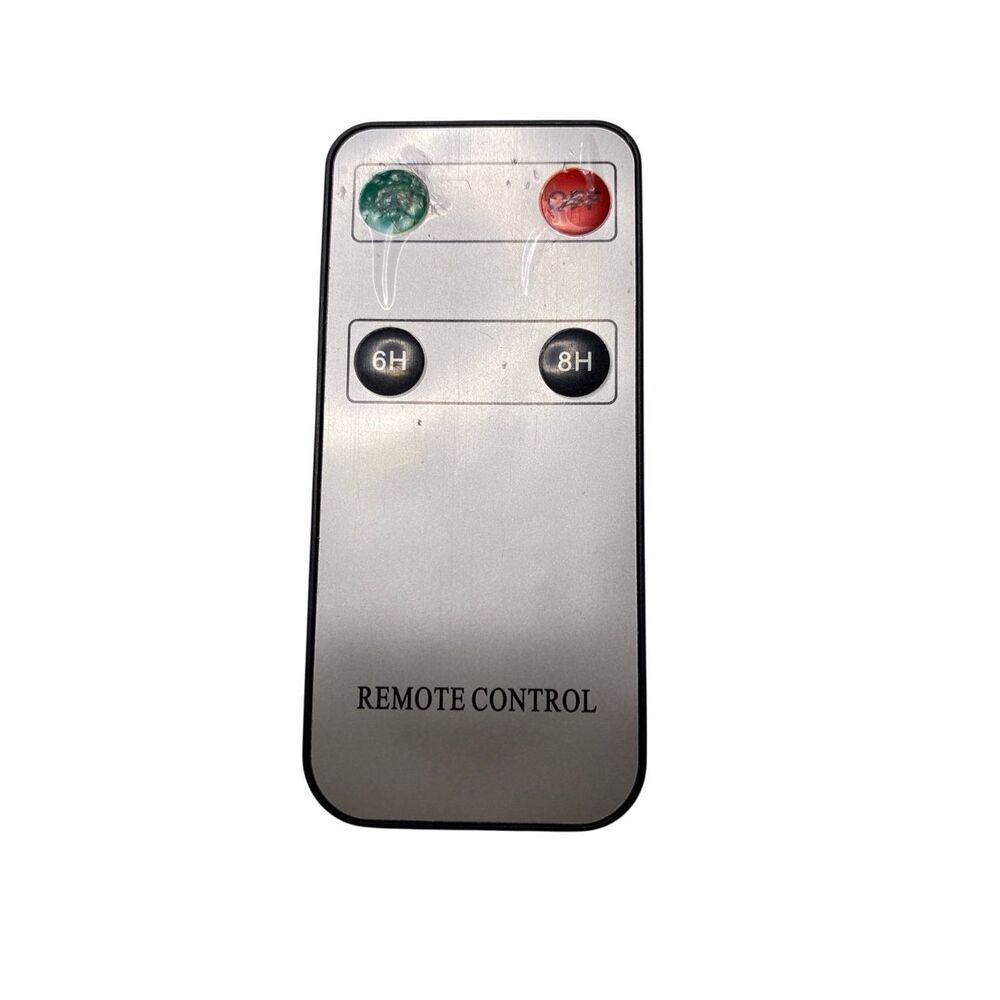 Remote Control 6H 8H Timer Replacement for LED Candles Lights Battery CR2025